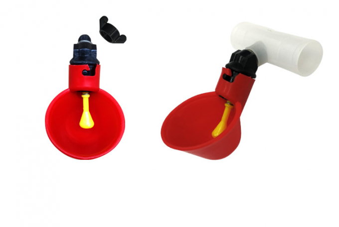 Alat Peternakan Ayam Otomatis Kandang Burung Unggas Air Minum Mangkuk Plastik Ayam Ayam Unggas Nipple Drinker Drip 5