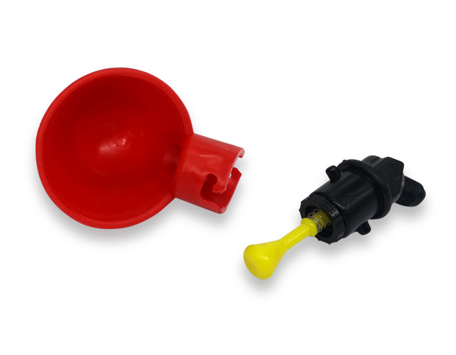 Alat Peternakan Ayam Otomatis Kandang Burung Unggas Air Minum Mangkuk Plastik Ayam Ayam Unggas Nipple Drinker Drip 6