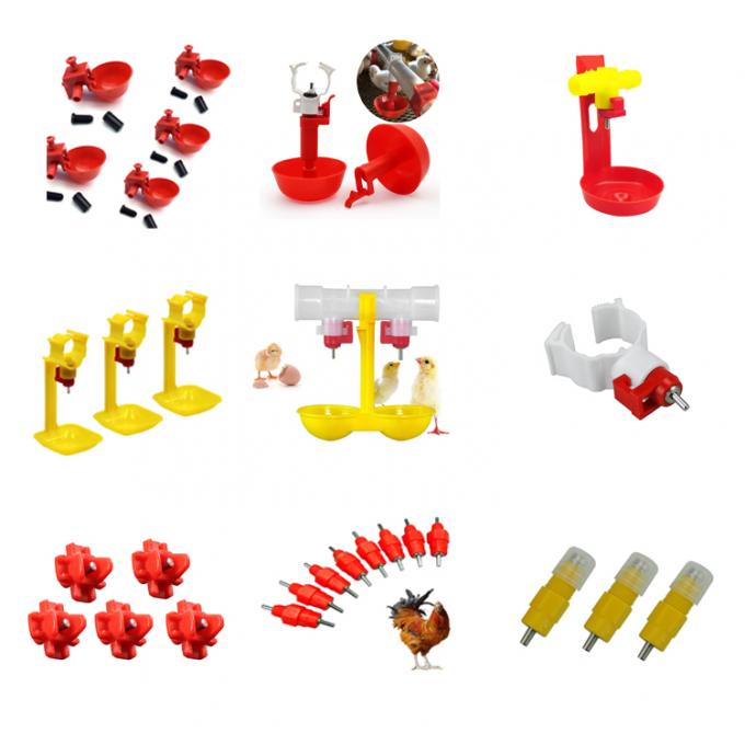 Sistem Minum Puting Broiler Saluran Minum Unggas 50mm-250mm Tabung 6